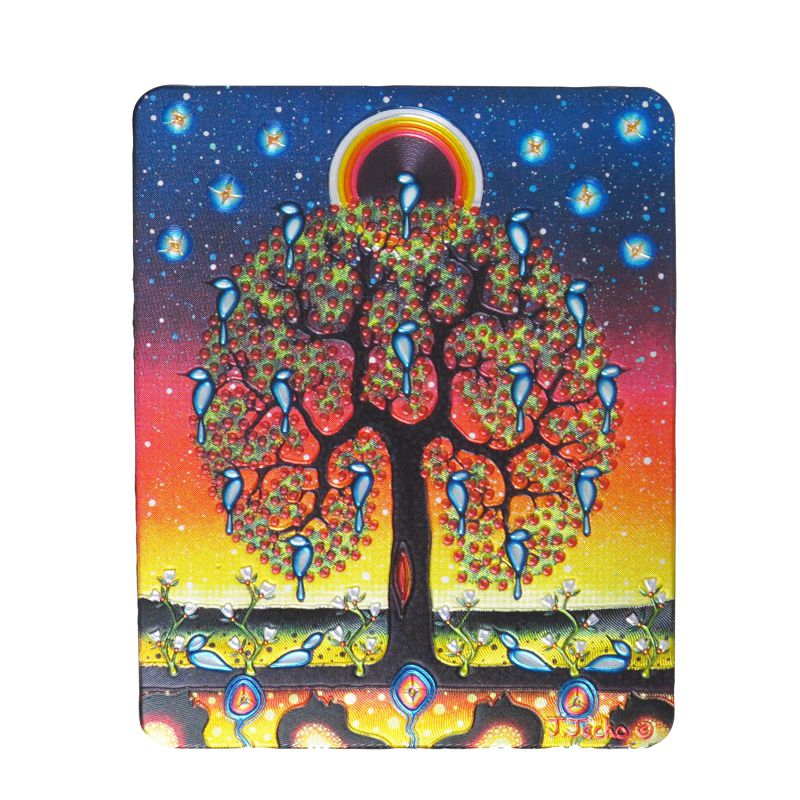 Metallic Tree of Life Magnet - by Artist James Jacko - Click Image to Close